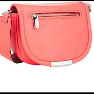 MARC by Marc Jacobs Luna Rose Bush Coral Crossbody Bag.